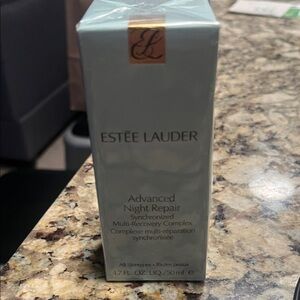 Estee Lauder Advanced Night Repair - Light Blue and Gold